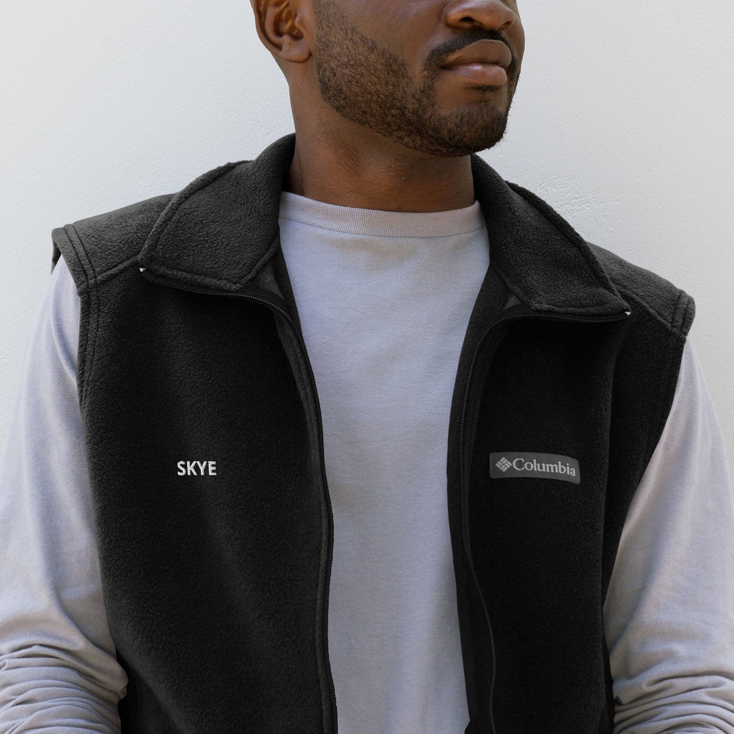 Men’s Columbia fleece vest